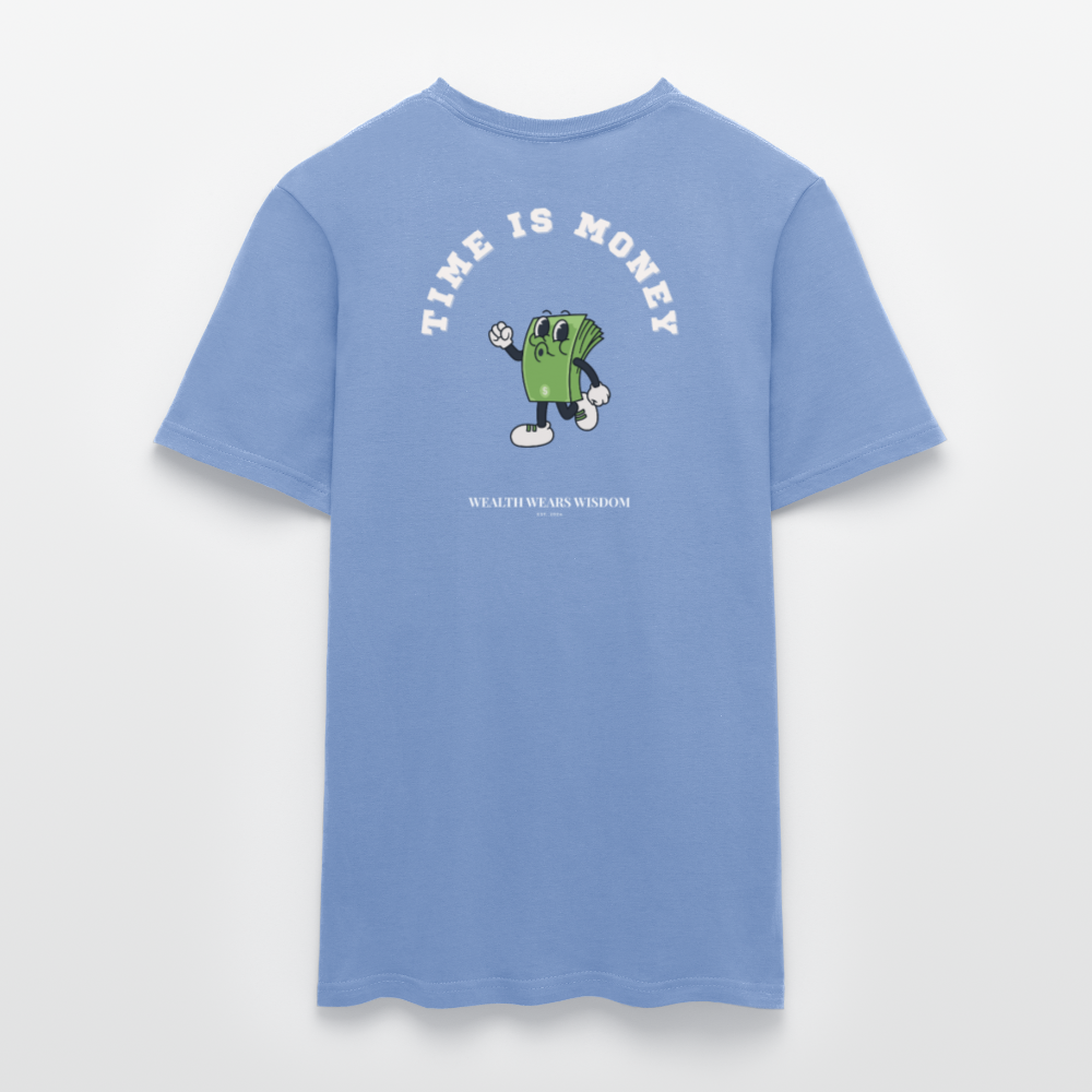 Time is Money Men T-Shirt - carolina blue