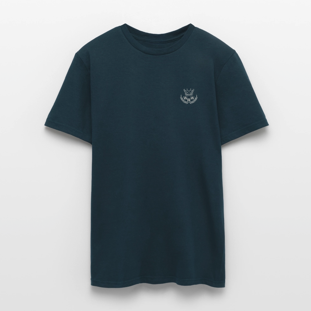 Wealth wears Wisdom Men T-Shirt - navy