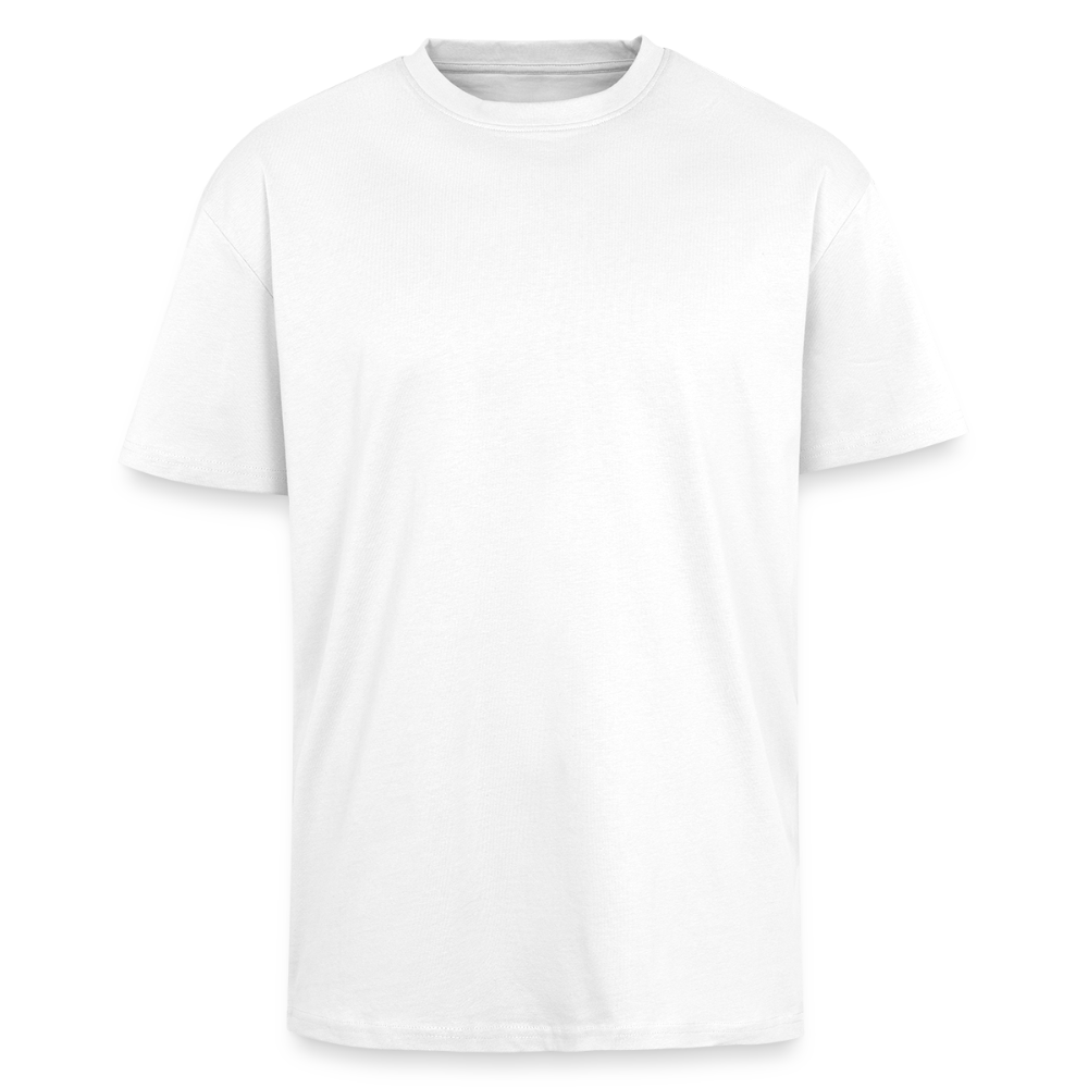 Heavy Oversized T-Shirt | Wealth wears Wisdom - white