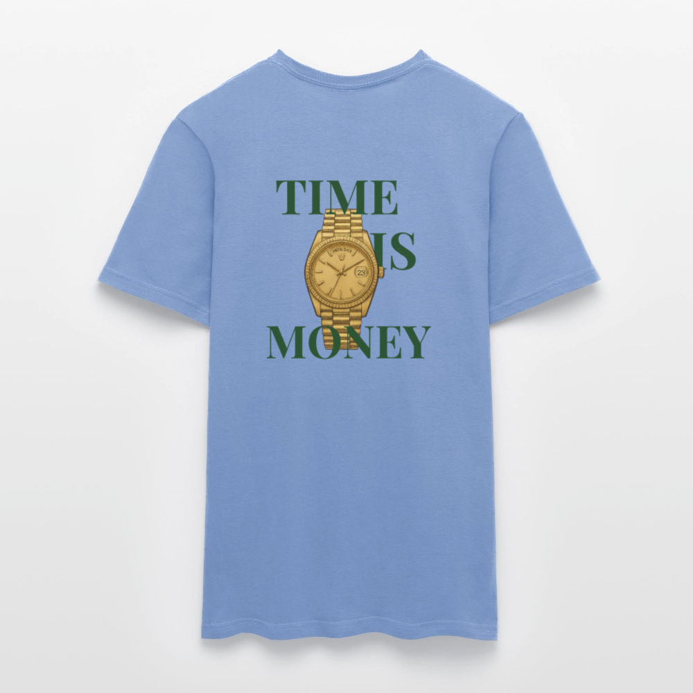 Time is Money Men T-Shirt - carolina blue