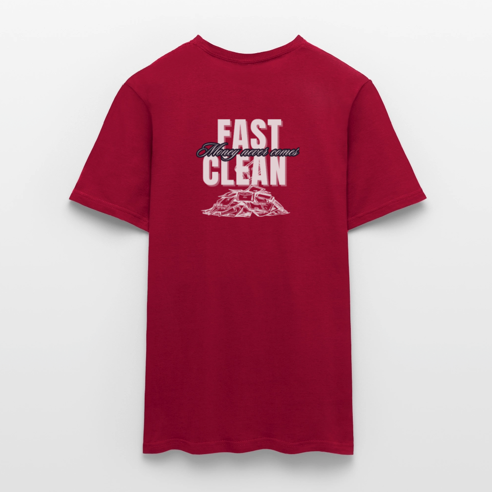 Fast Money T-Shirt Men - brick red