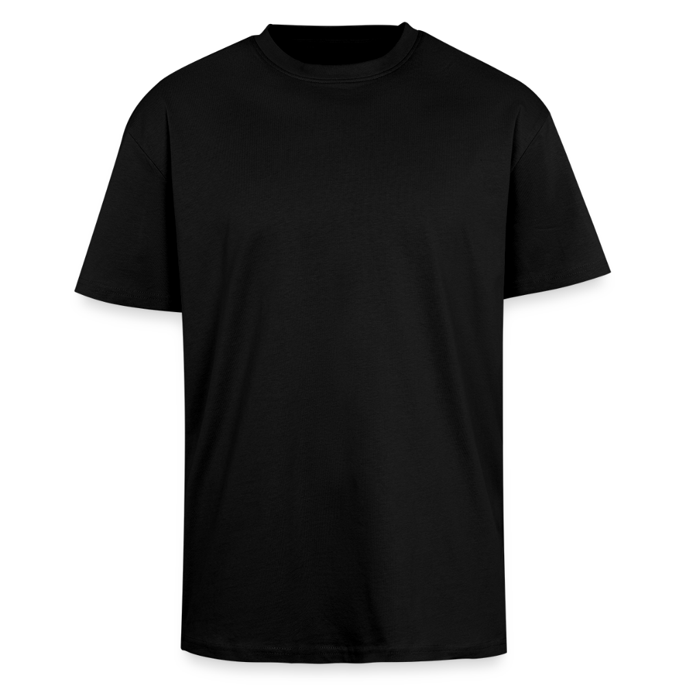 Heavy Oversized T-Shirt | Wealth wears Wisdom - black