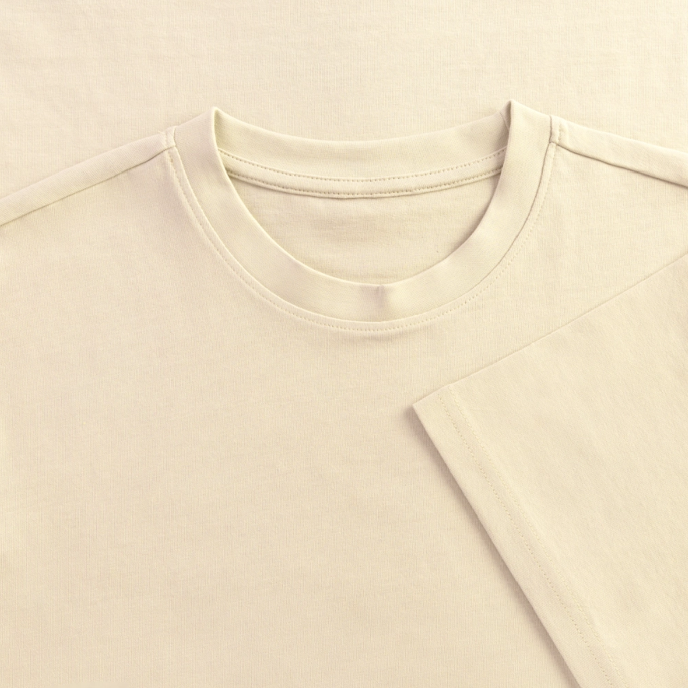 Heavy Oversized T-Shirt | Wealth wears Wisdom - creme