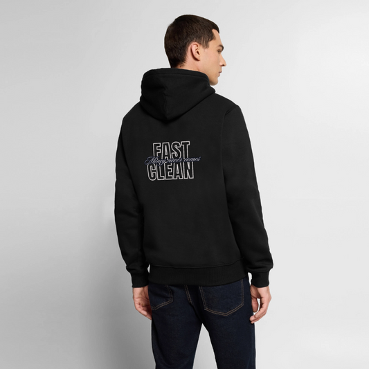Fast Money never comes Clean Hoodie - black