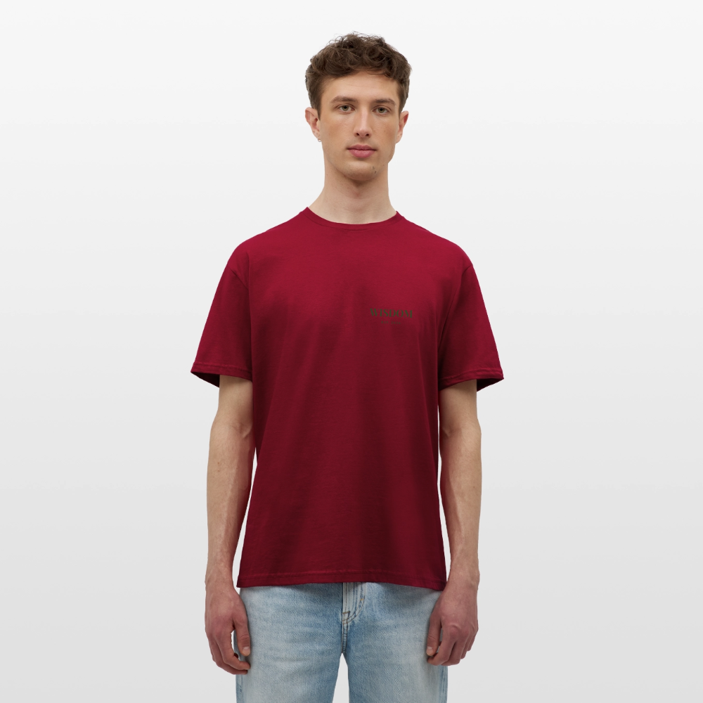 Time is Money Men T-Shirt - brick red