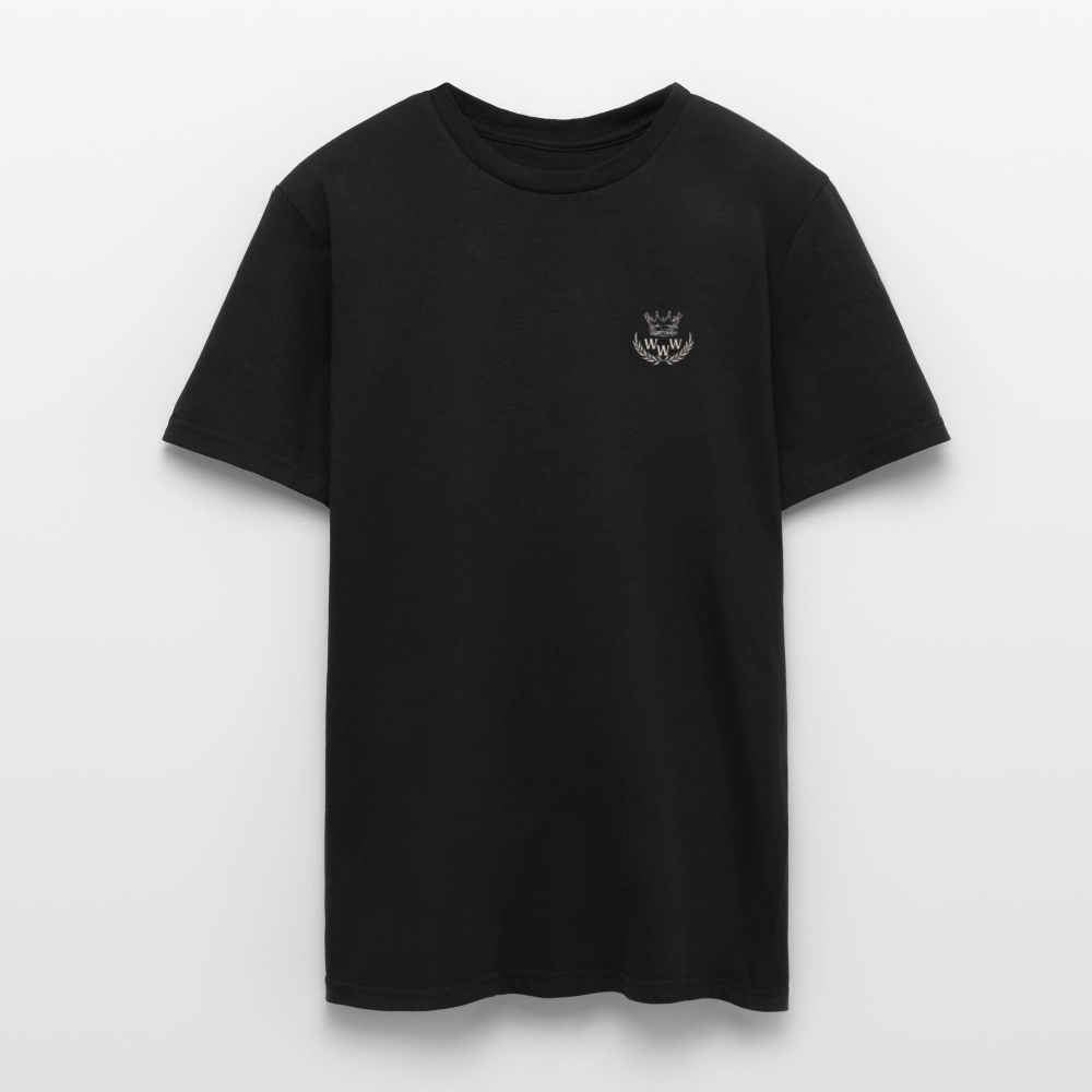 Wealth wears Wisdom Men T-Shirt - black