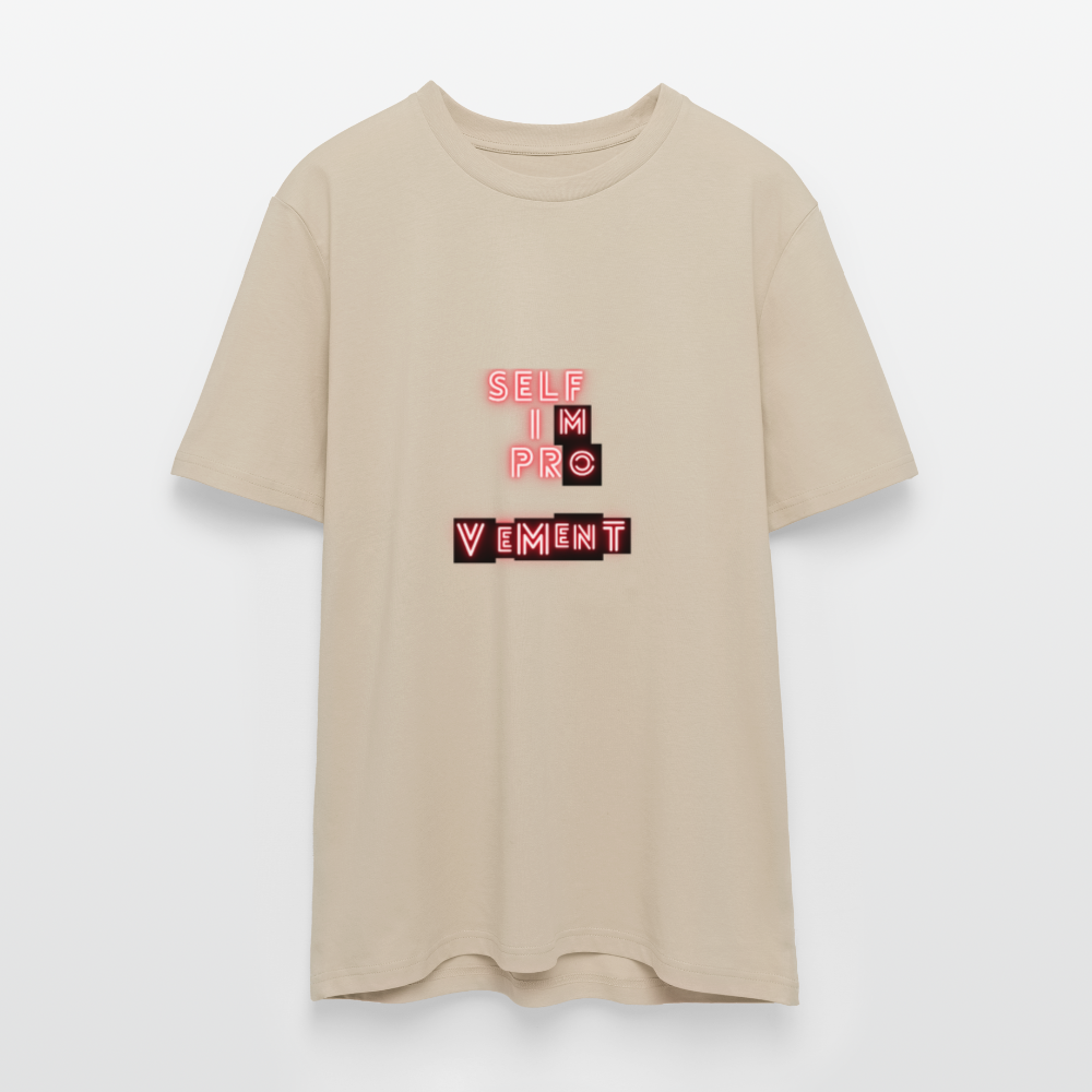 Unisex T-shirt SelfiMprOVEMENT - beige