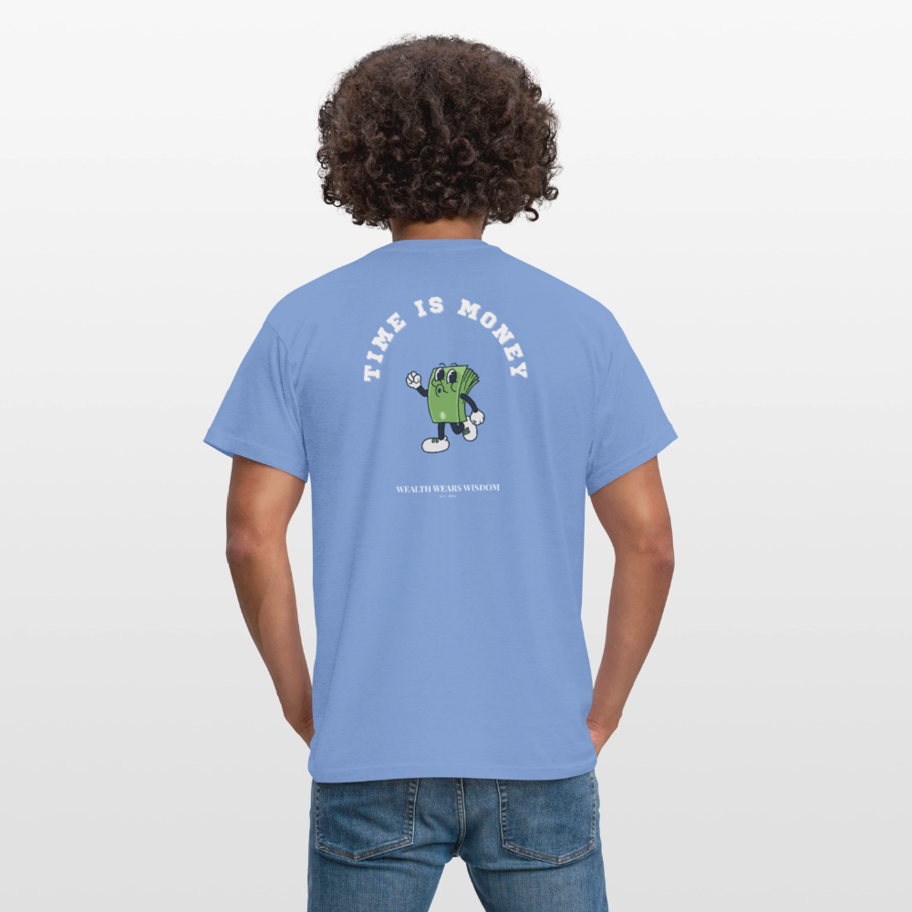 Time is Money Men T-Shirt - carolina blue