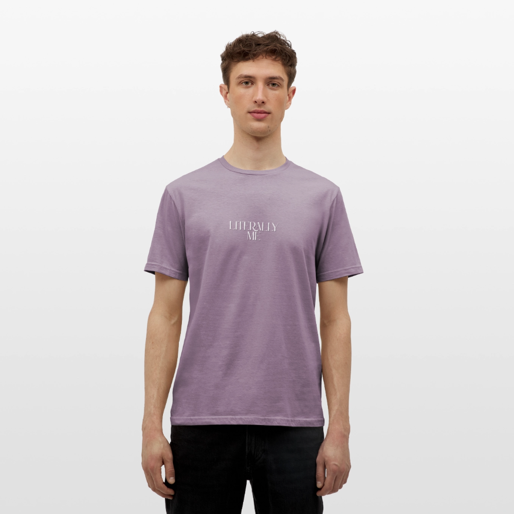 Literally Me Men's T-Shirt - purple-grey 