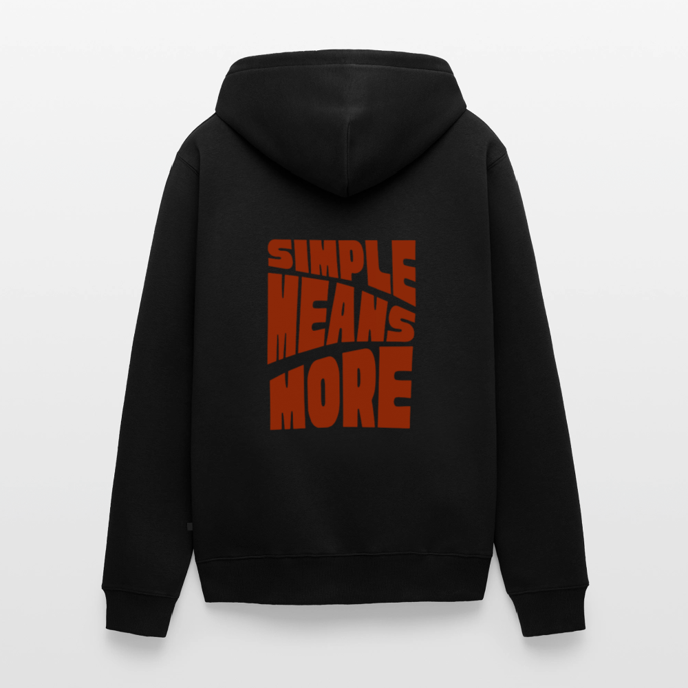 Men's Premium sipper simple means more | Wealth wears Wisdom - black
