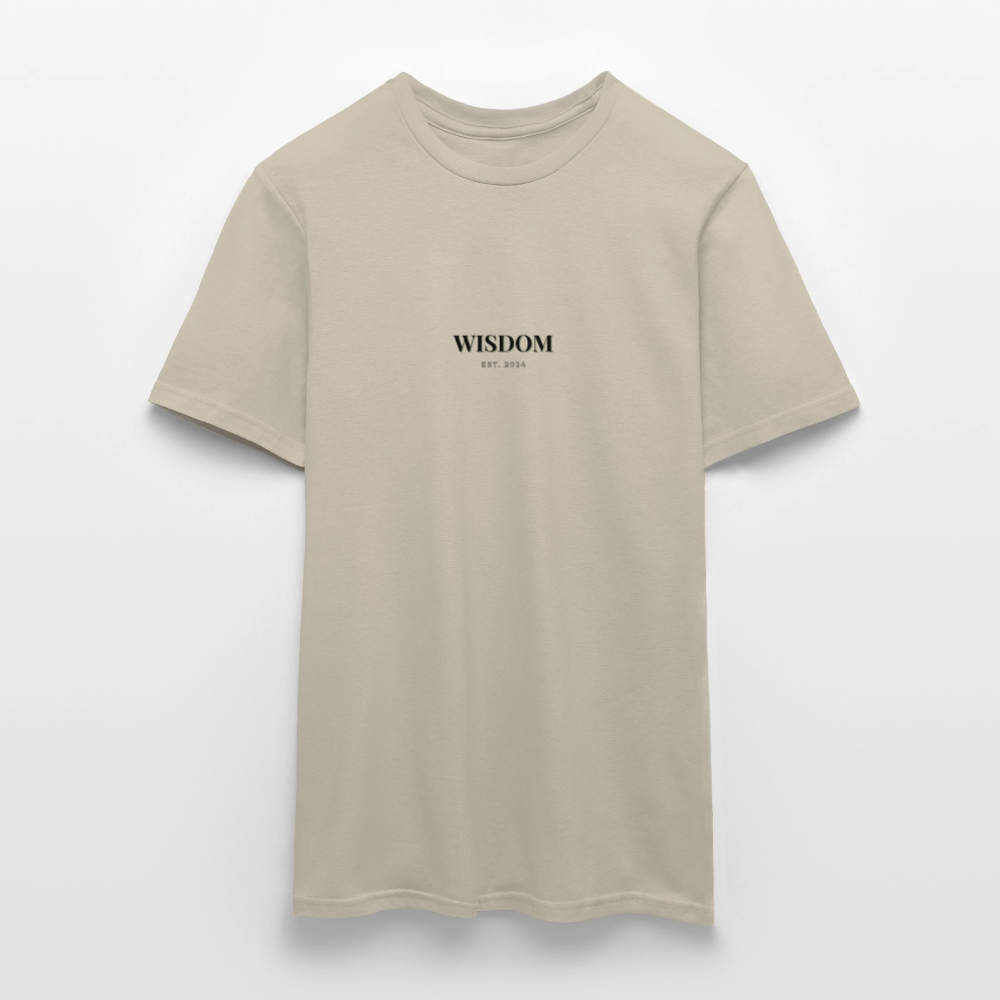 Risk is Luck T-shirt Men - sand beige