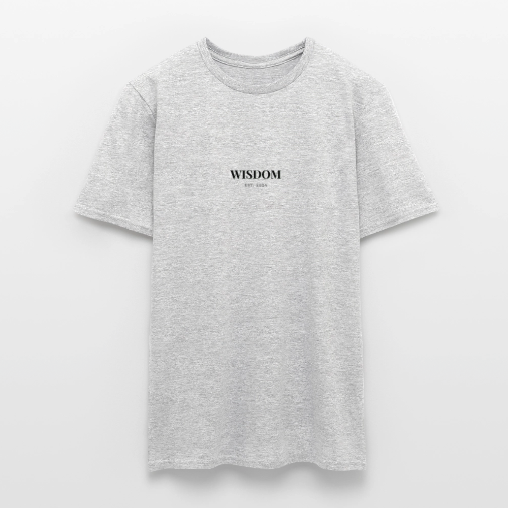 Risk is Luck T-shirt Men - heather grey