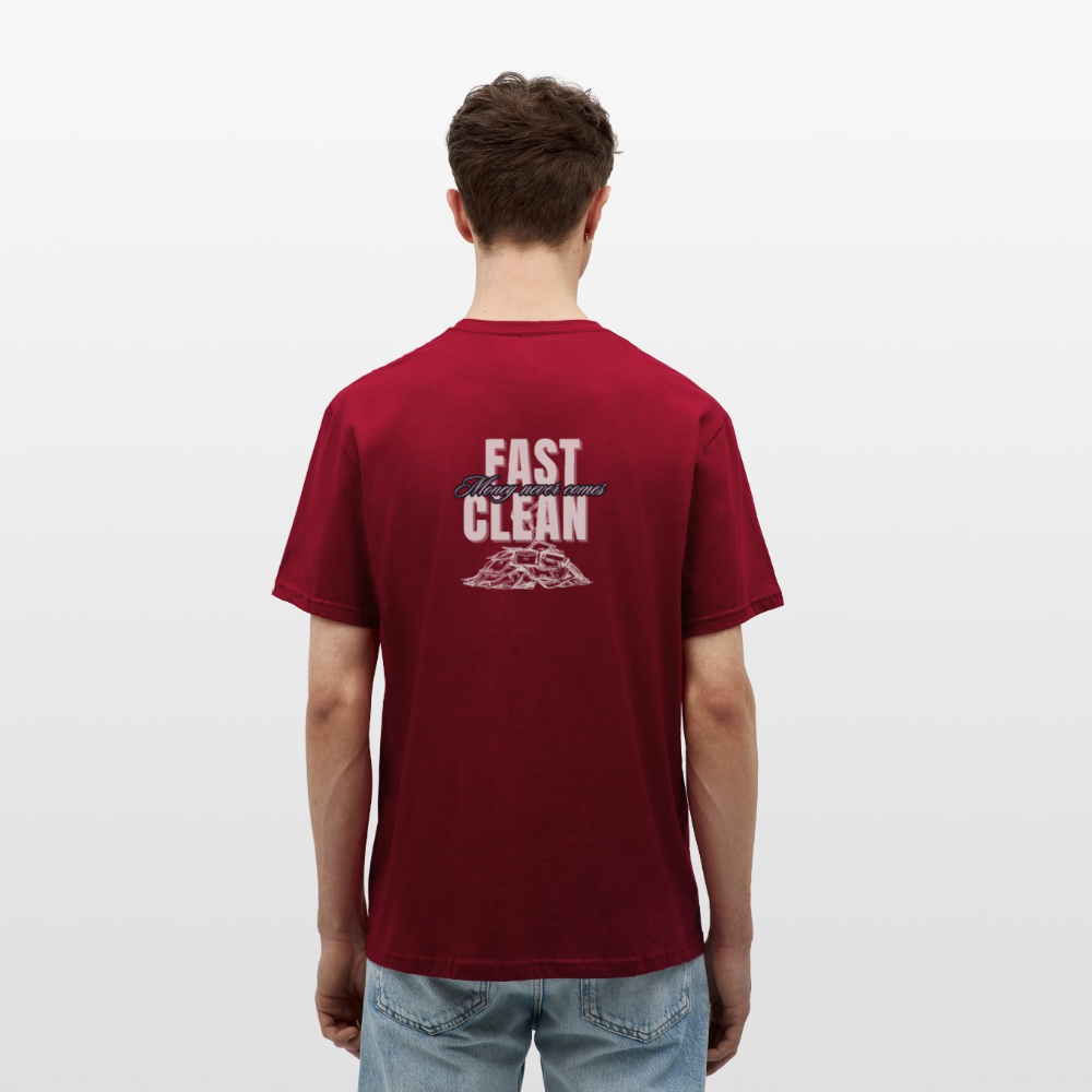 Fast Money T-Shirt Men - brick red