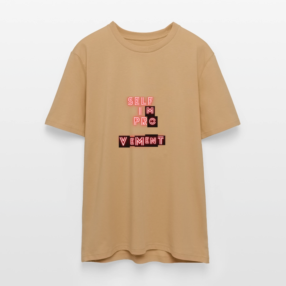 Unisex T-shirt SelfiMprOVEMENT - caramel 