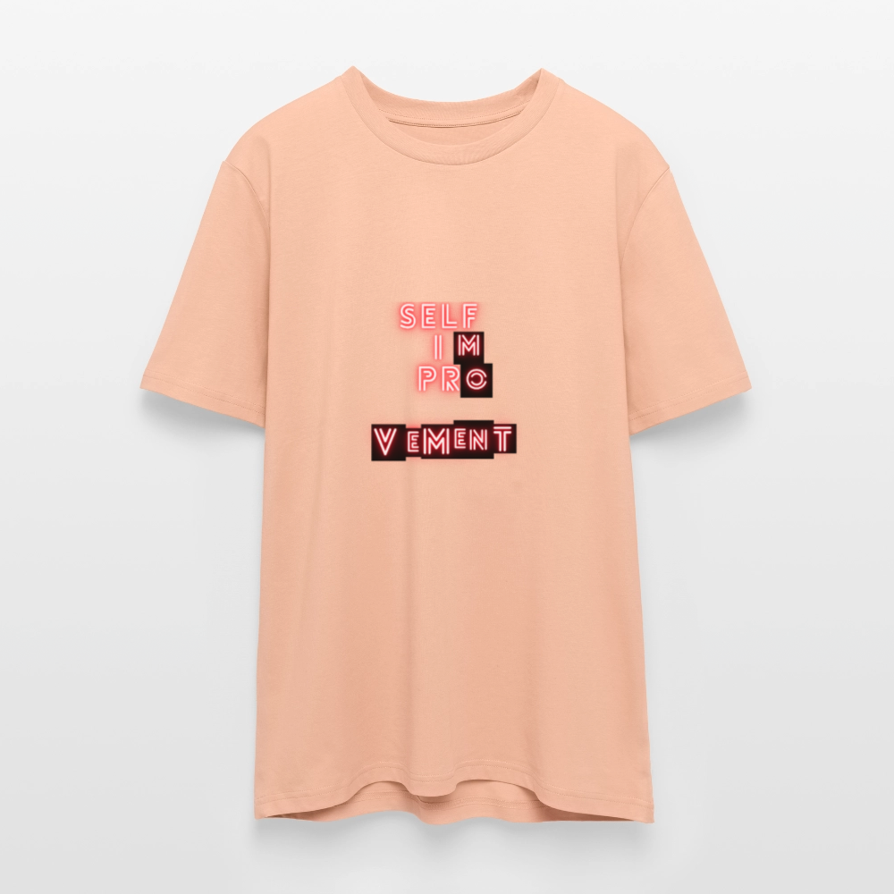 Unisex T-shirt SelfiMprOVEMENT - peach