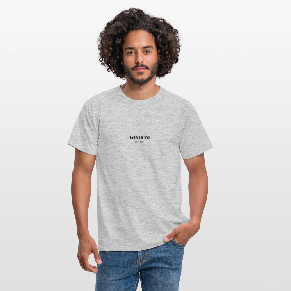 Risk is Luck T-shirt Men - heather grey