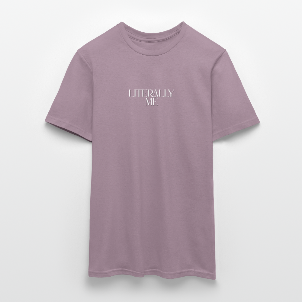 Literally Me Men's T-Shirt - purple-grey 
