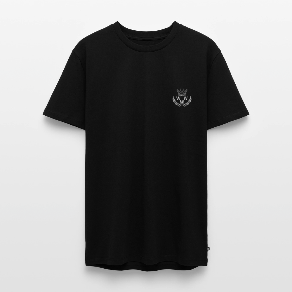 High on Wisdom Low on Drama Men Premium T-Shirt - black