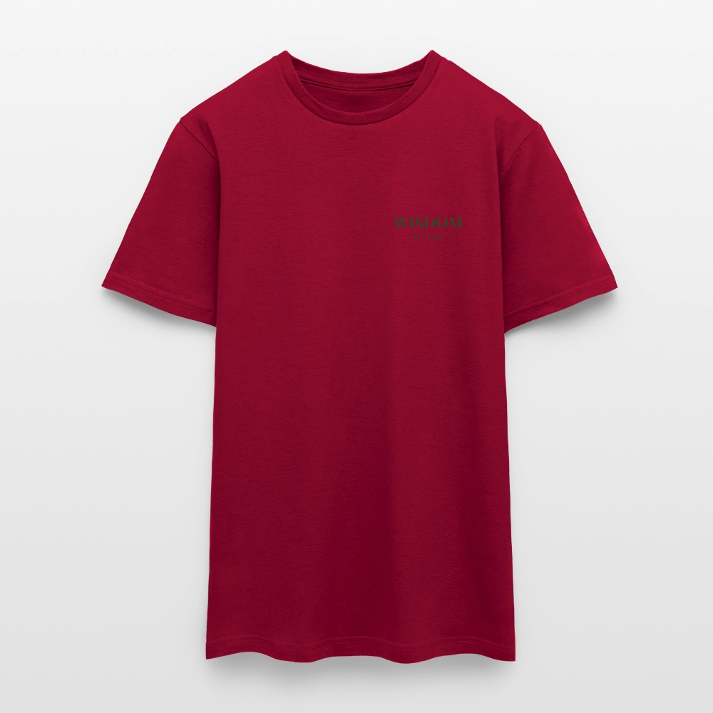 Time is Money Men T-Shirt - brick red