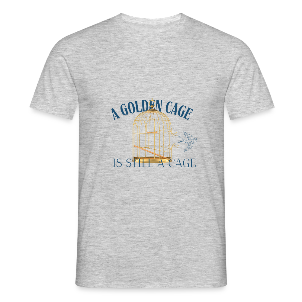 Men's T-Shirt | WealthwearsWisdom - heather grey