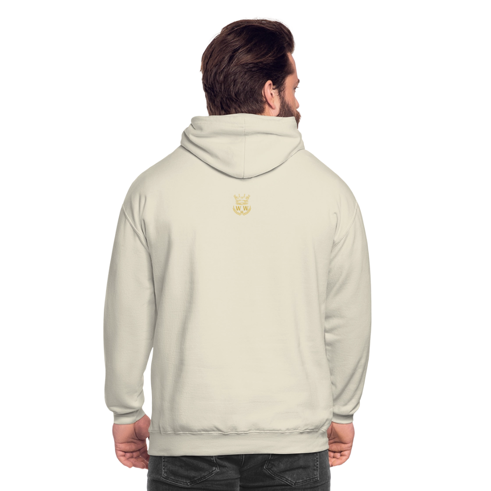 Organic Unisex Hoodie | Wealth wears Wisdom - vanilla