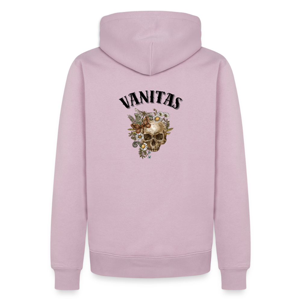 Men Premium Hoodie vanitas | Wealth wears Wisdom - dusky pink