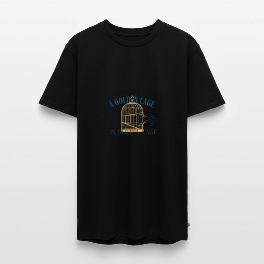 A Golden cage is still a cage Men premium T-Shirt - black