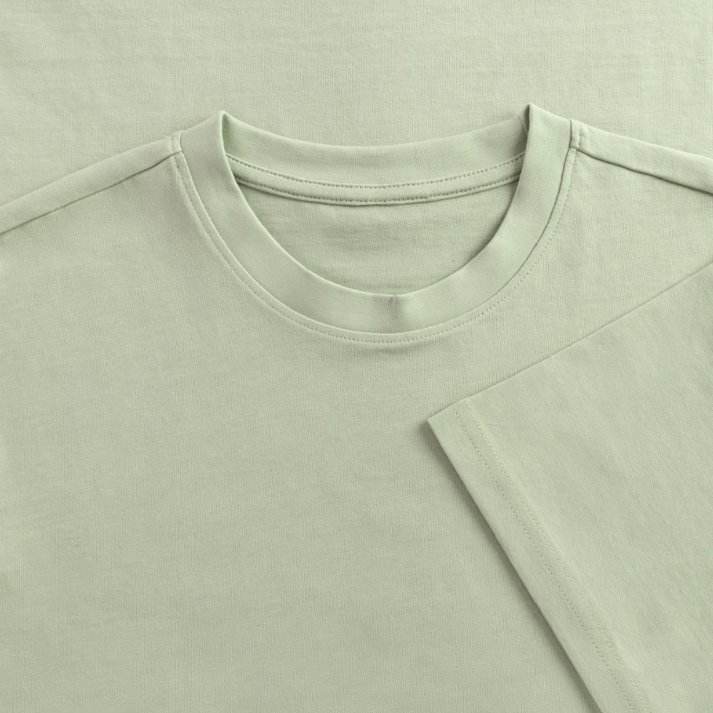 Heavy Oversized T-Shirt | Wealth wears Wisdom - soft salvia 