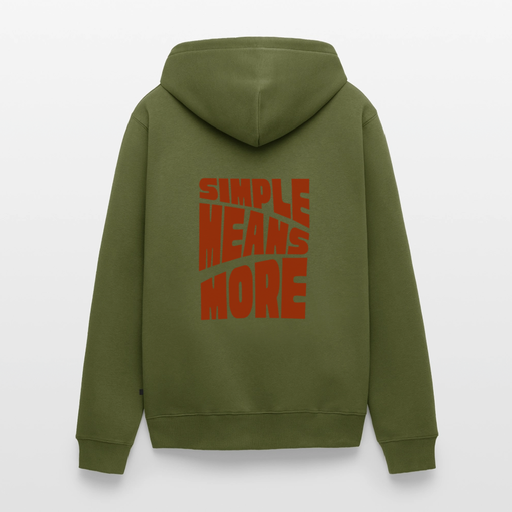Men's Premium sipper simple means more | Wealth wears Wisdom - khaki