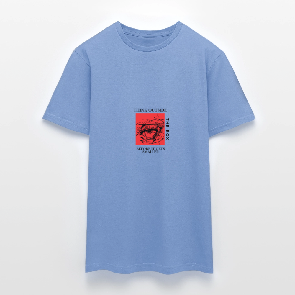 Think outside the Box | Men T-Shirt - carolina blue