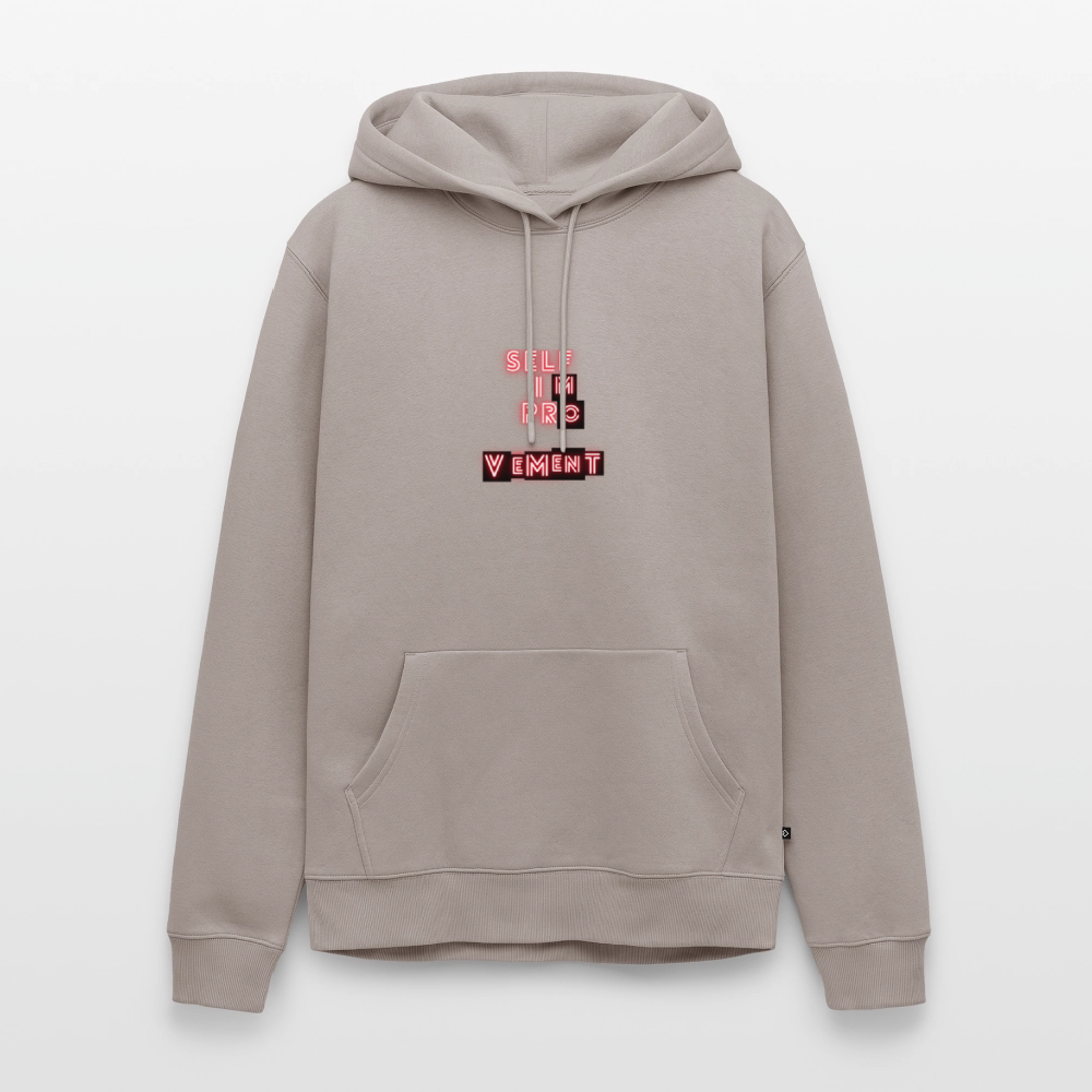 SelfiMprOVEMENT Hoodie Softstyle| Wealth wears Wisdom - taupe