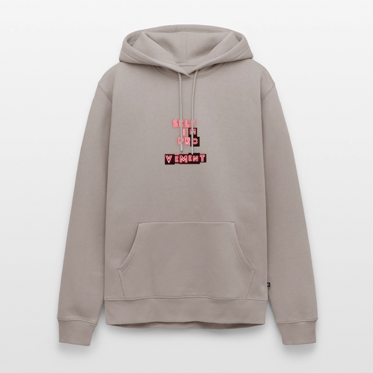 SelfiMprOVEMENT Hoodie Softstyle| Wealth wears Wisdom - taupe