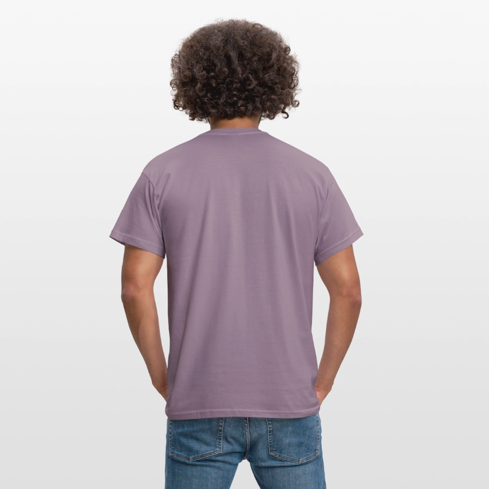 Men's T-Shirt | WealthwearsWisdom - purple-grey 