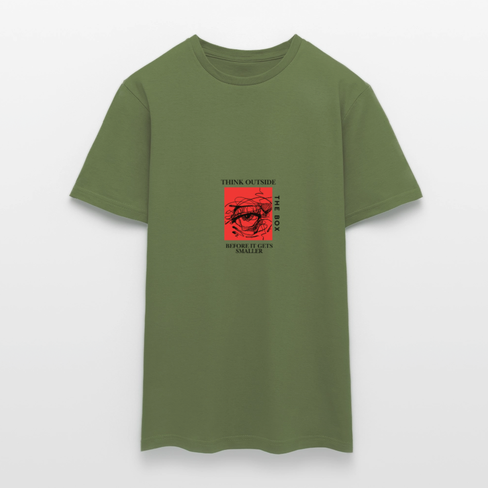 Think outside the Box | Men T-Shirt - military green
