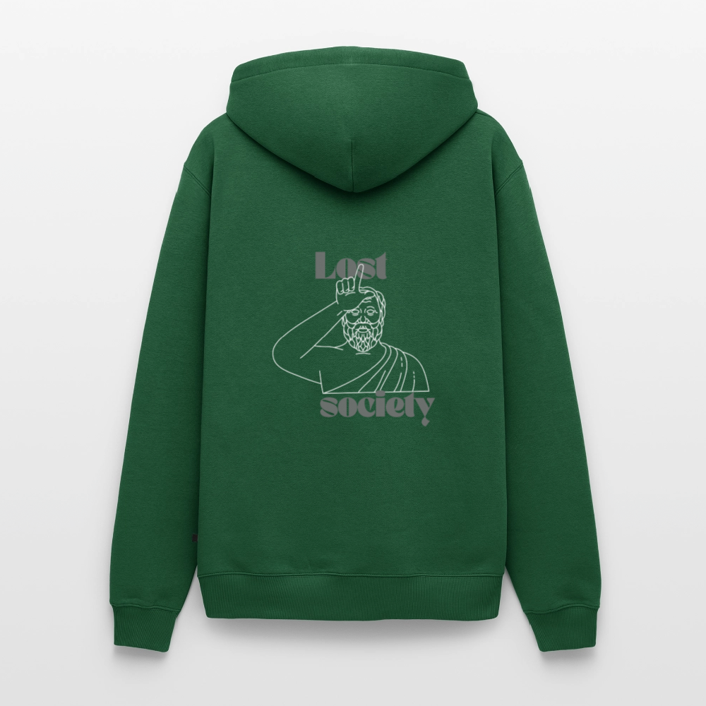 Men’s Premium Hoodie Lost society - bottle green