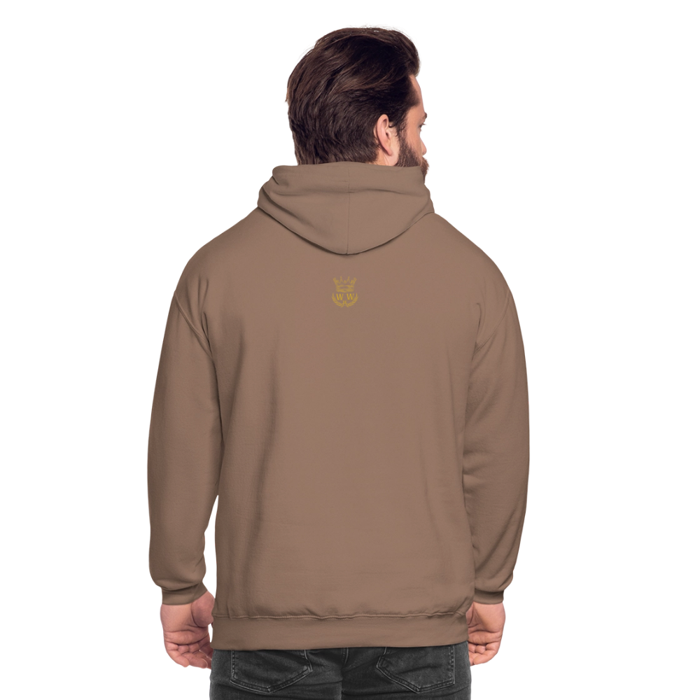 Organic Unisex Hoodie | Wealth wears Wisdom - mocha