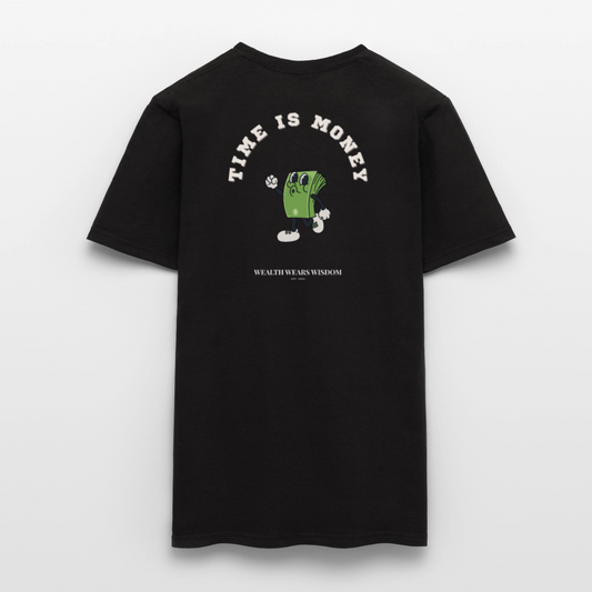 Time is Money Men T-Shirt - black