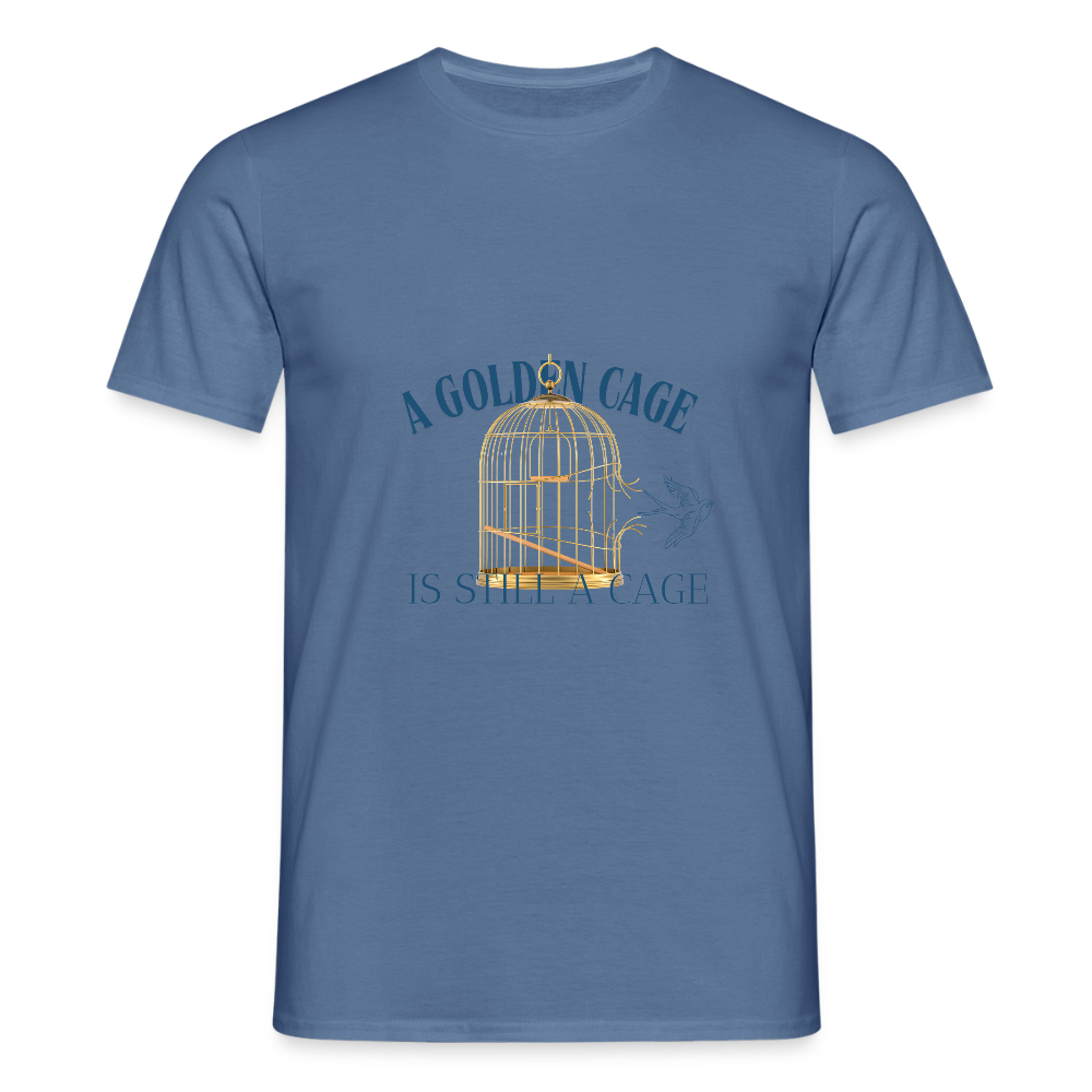 Men's T-Shirt | WealthwearsWisdom - dove blue 