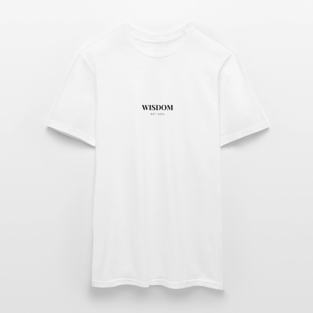 Risk is Luck T-shirt Men - white