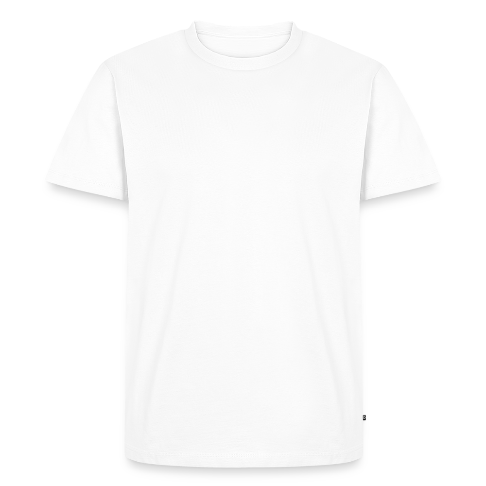 Men T-Shirt one of None | Wealth wears Wisdom - white