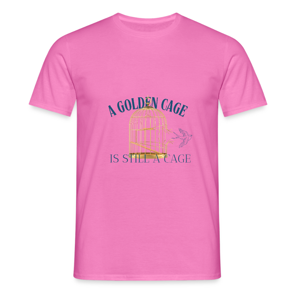 Men's T-Shirt | WealthwearsWisdom - pink