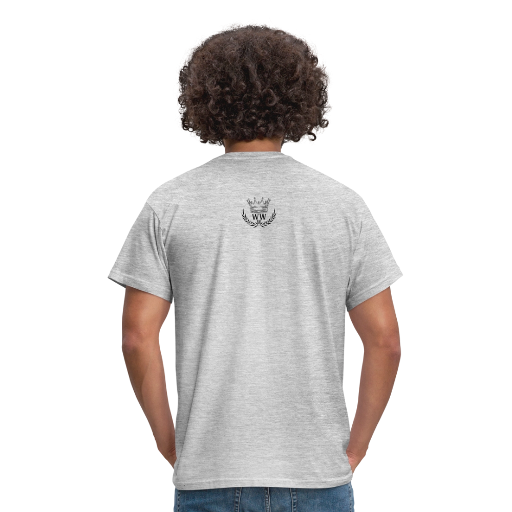 Men's T-Shirt | WealthwearsWisdom - heather grey