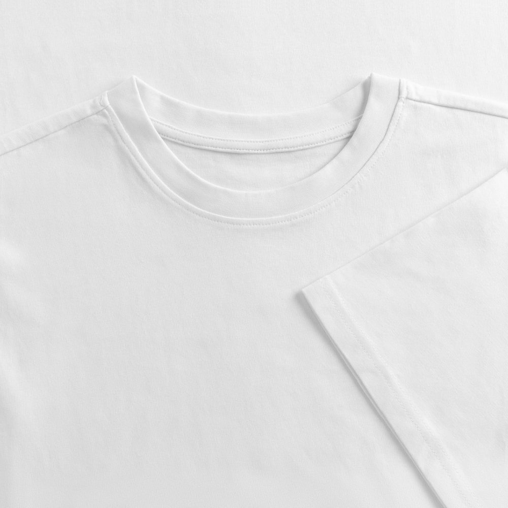 Heavy Oversized T-Shirt | Wealth wears Wisdom - white